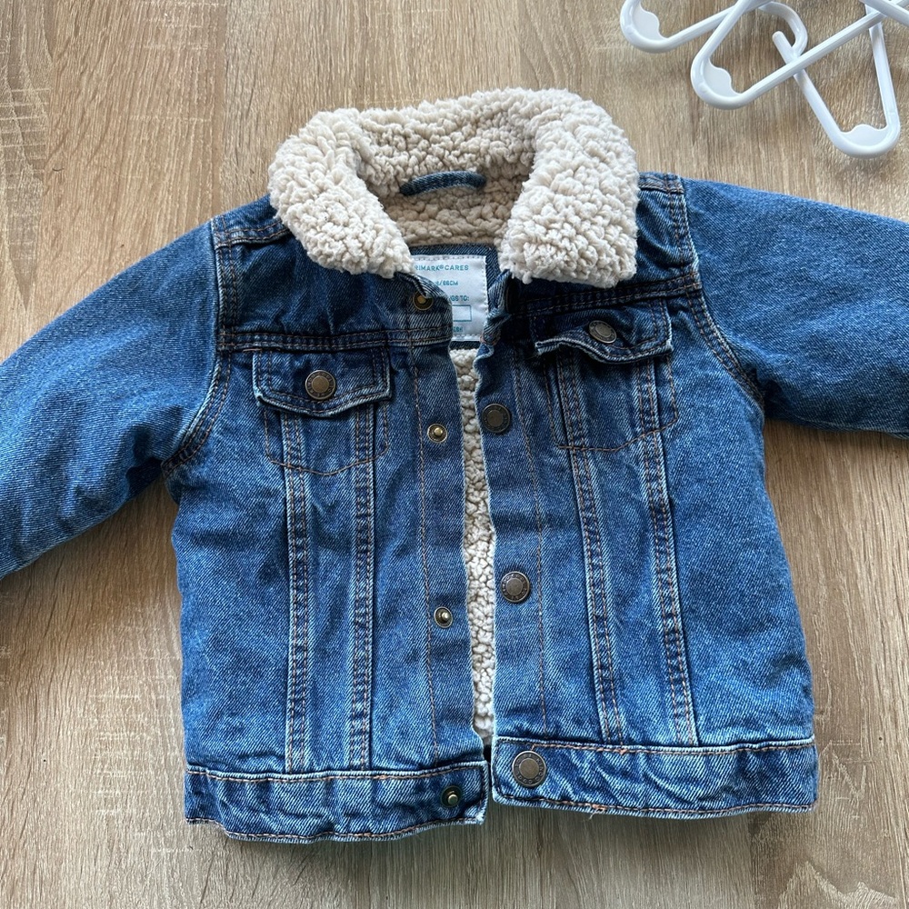 Coziest Denim Jacket with a fleece lining